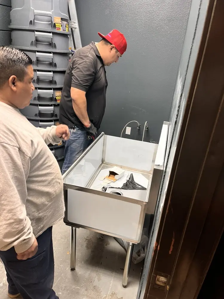 Commercial plumbing and sink installation in Humters Creek