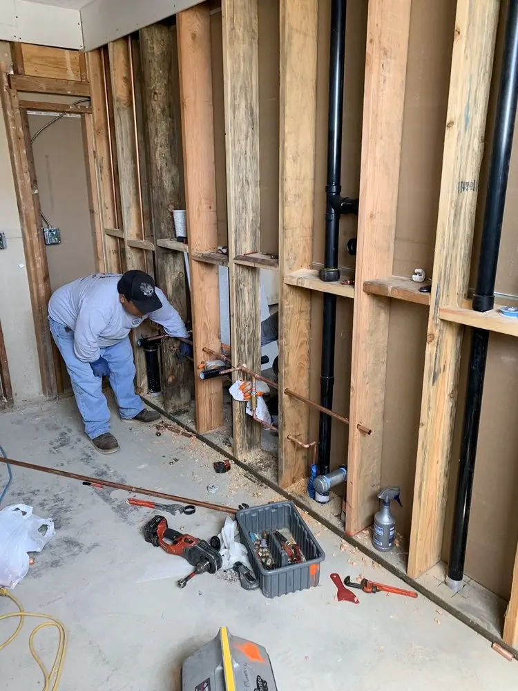 Commercial rough-in plumbing for Water Heater Replacement in Humters Creek